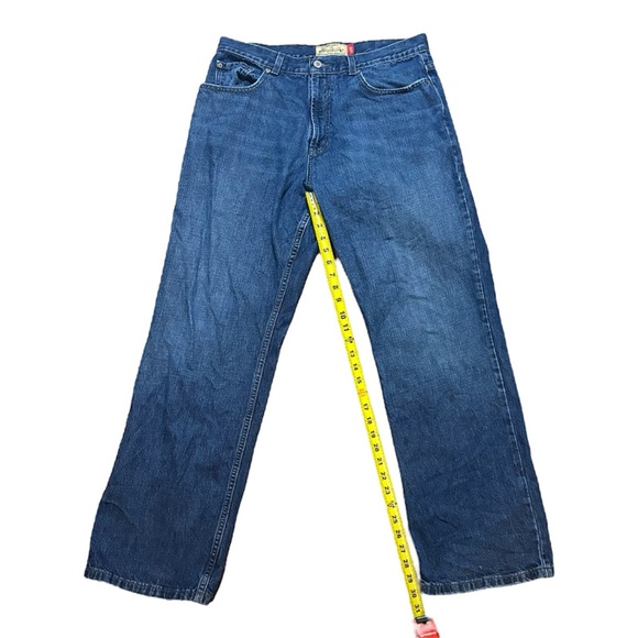 Vintage 90s Y2K Old Navy Relaxed Fit Men's Jeans in Blue - Picture 3 of 7